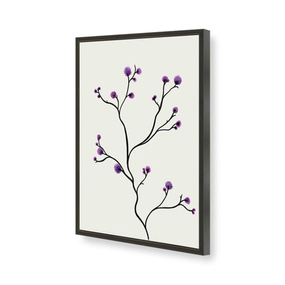 [Color:Satin Black], Picture of art in a Satin Black frame of the corner