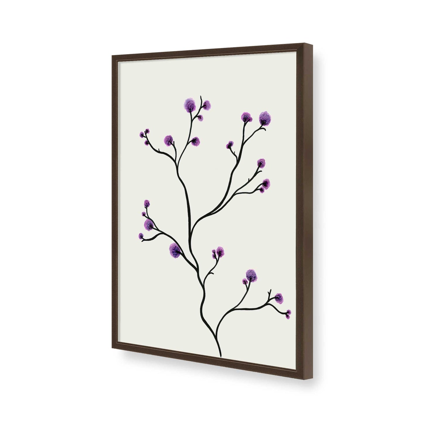 [Color:Belvinder Brown], Picture of art in a Belvinder Brown frame of the corner