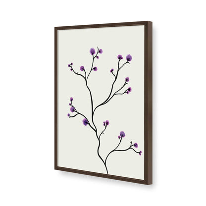 [Color:Brown], Picture of art in a Brown frame of the corner