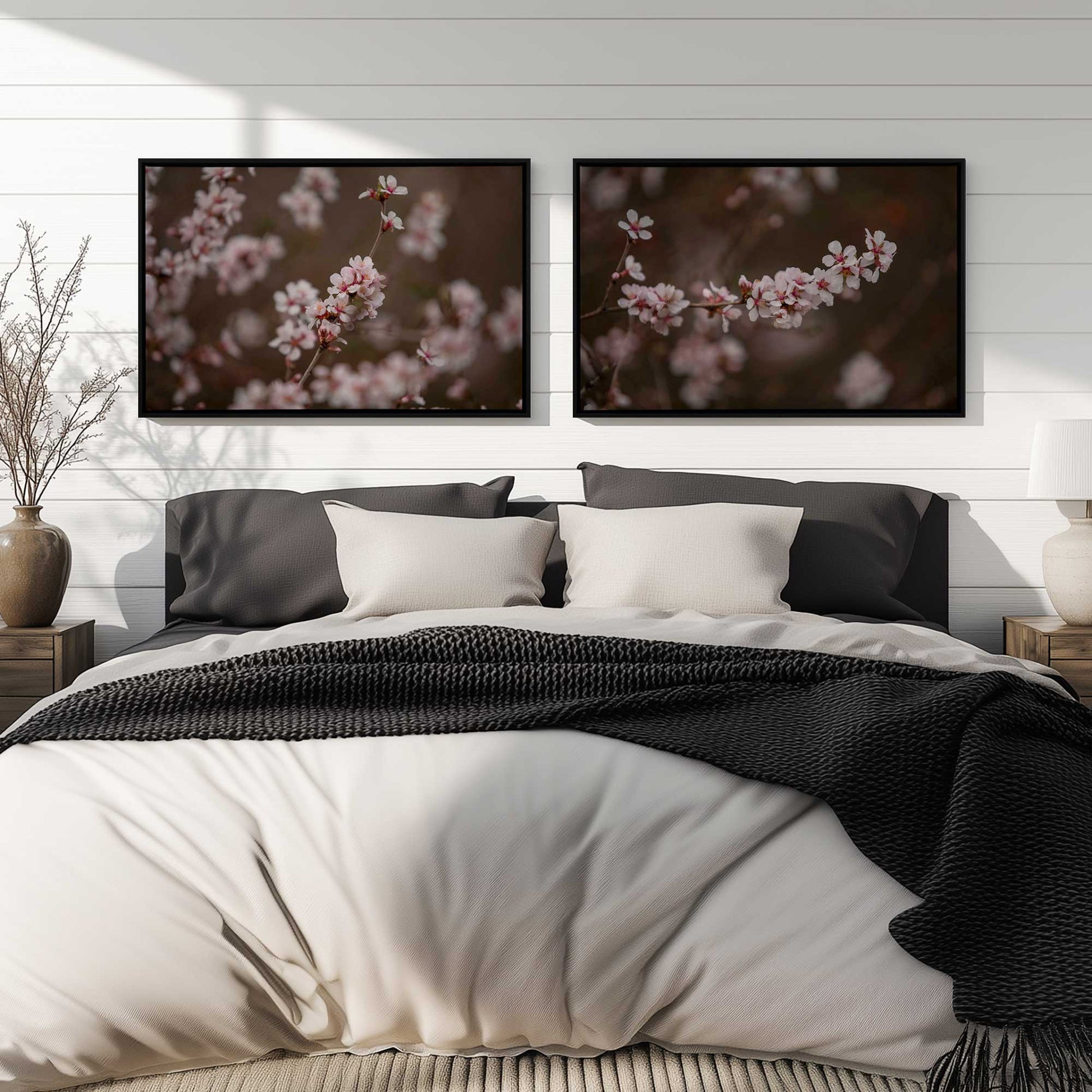 [Color:Opaque White], Picture of art in a White frame