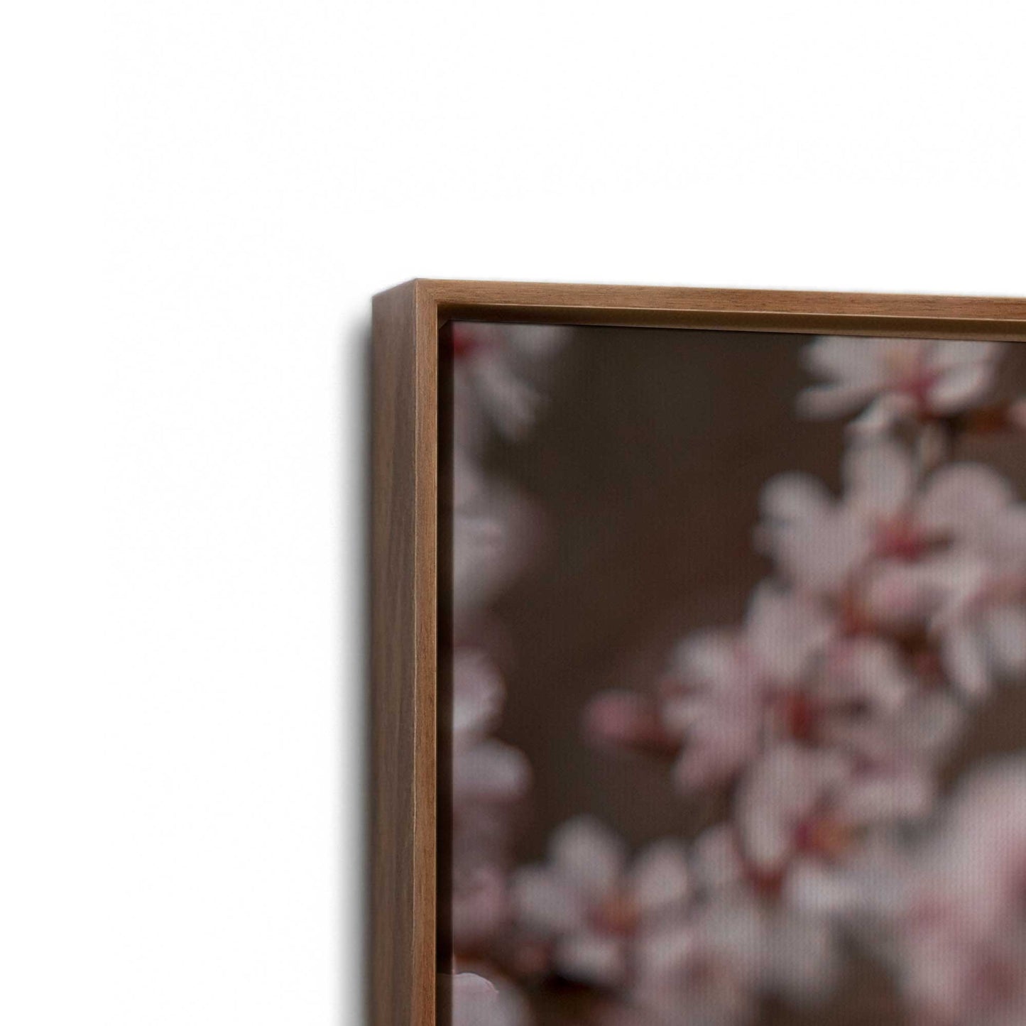 [Color:Walnut], Picture of the corner of the art