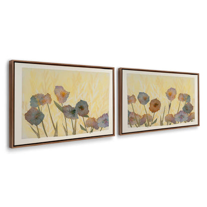 [Color:Walnut], Picture of art in a Walnut frame at an angle