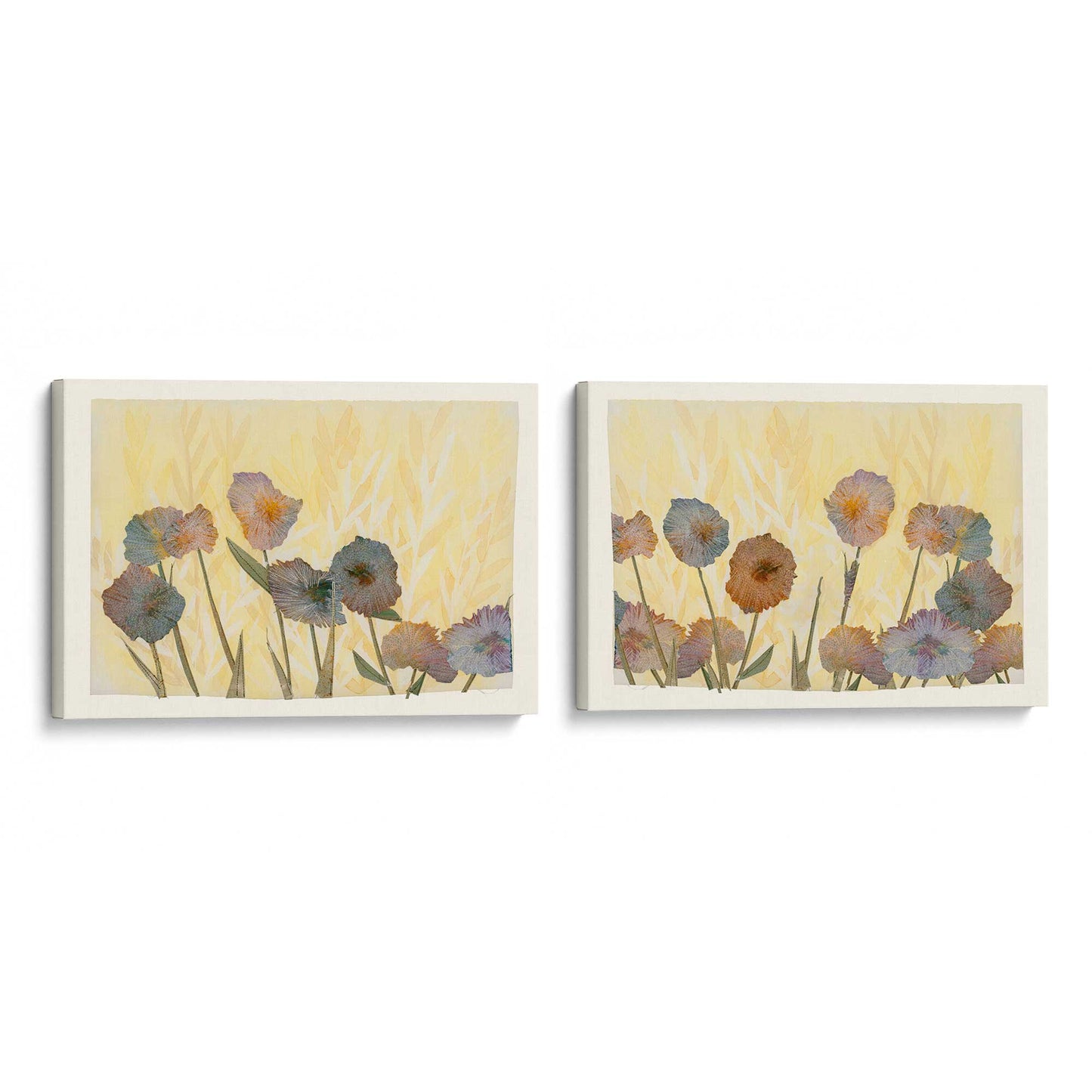 [Color:Stretched Canvas], Picture of art at an angle