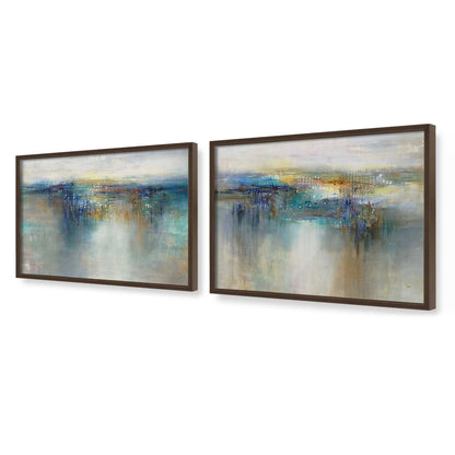 [Color:Belvinder Brown], Picture of art in a Belvinder Brown frame at an angle