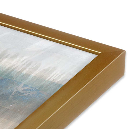 [Color:Polished Gold], Picture of art in a Polished Gold frame of the corner