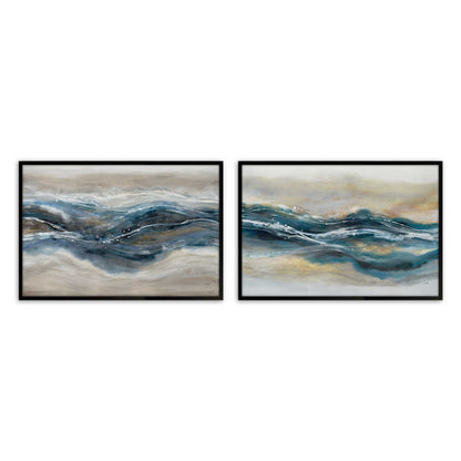 [Color:Satin Black], Picture of art in a Satin Black frame