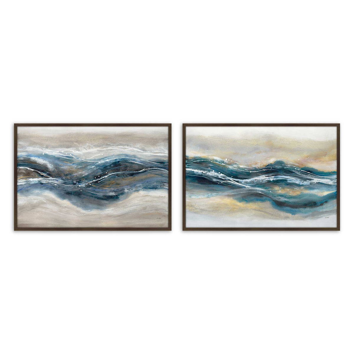 [Color:Belvinder Brown], Picture of art in a Belvinder Brown frame