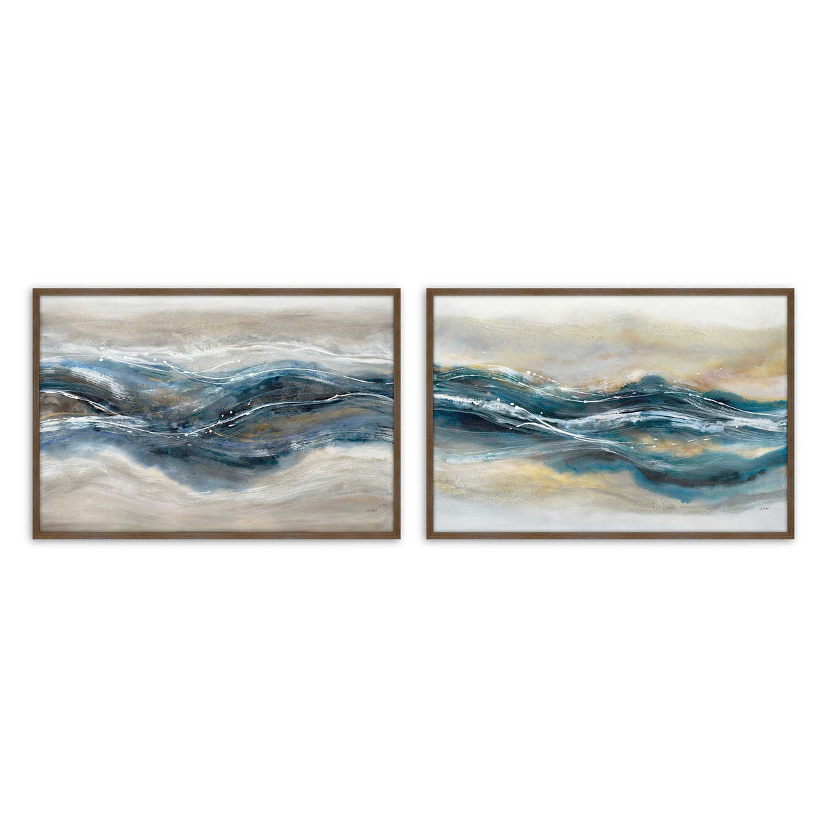 [Color:Walnut], Picture of art in a Walnut frame