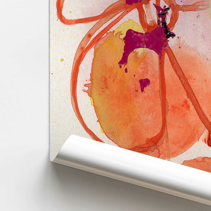 [color:Rolled Print], Picture of close up of art