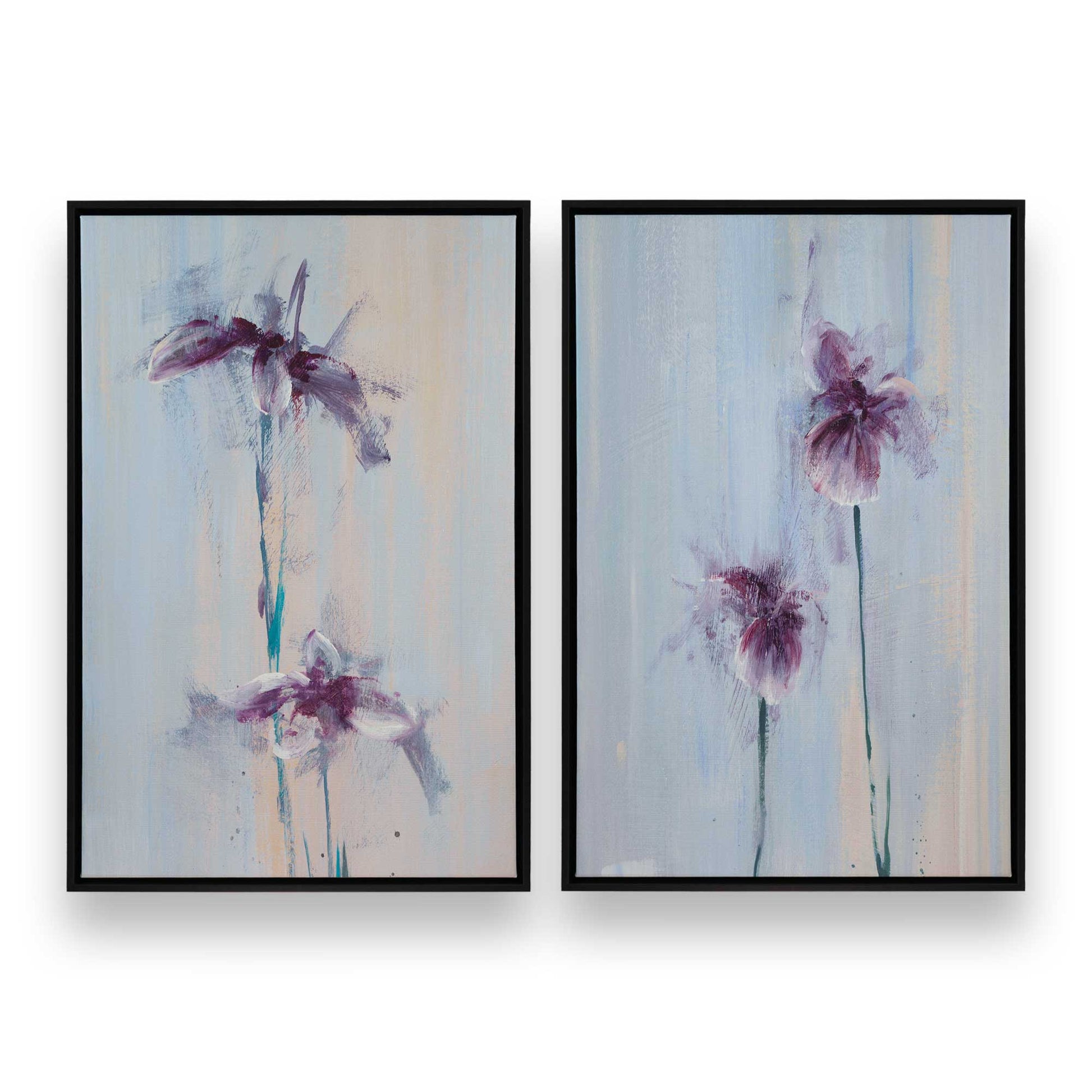 [Color:Satin Black], Picture of art in a Satin Black frame
