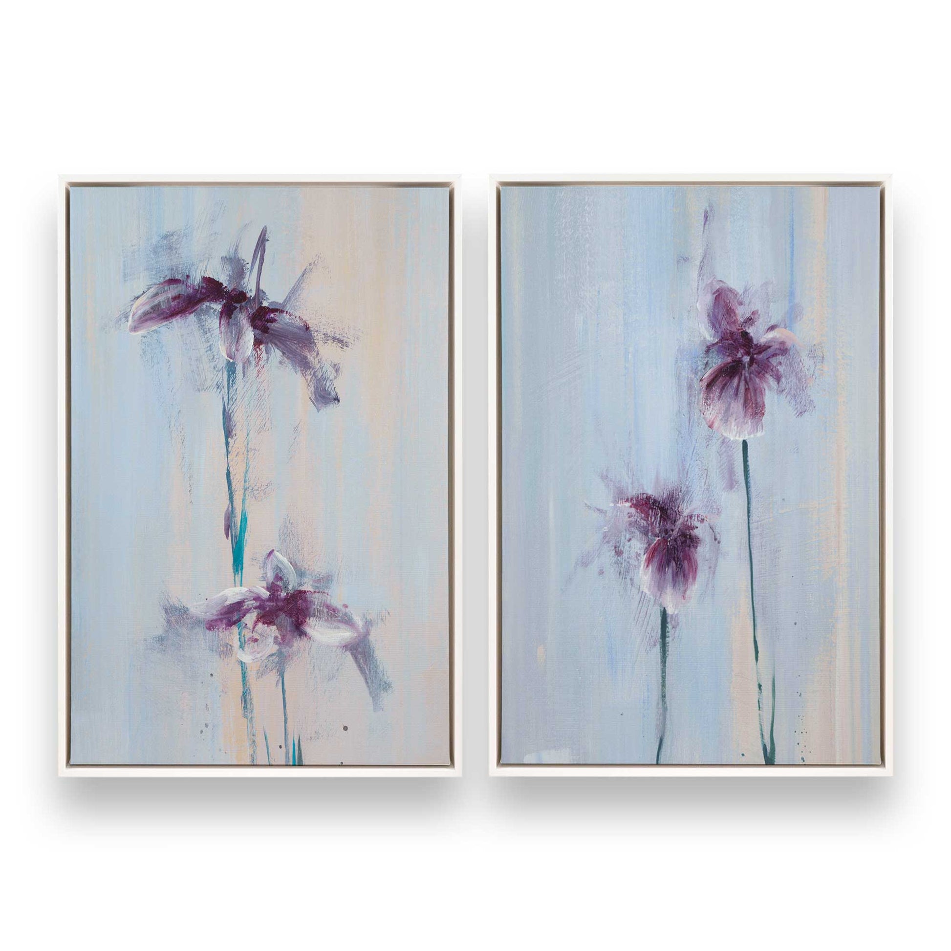 [Color:Opaque White], Picture of art in a White frame