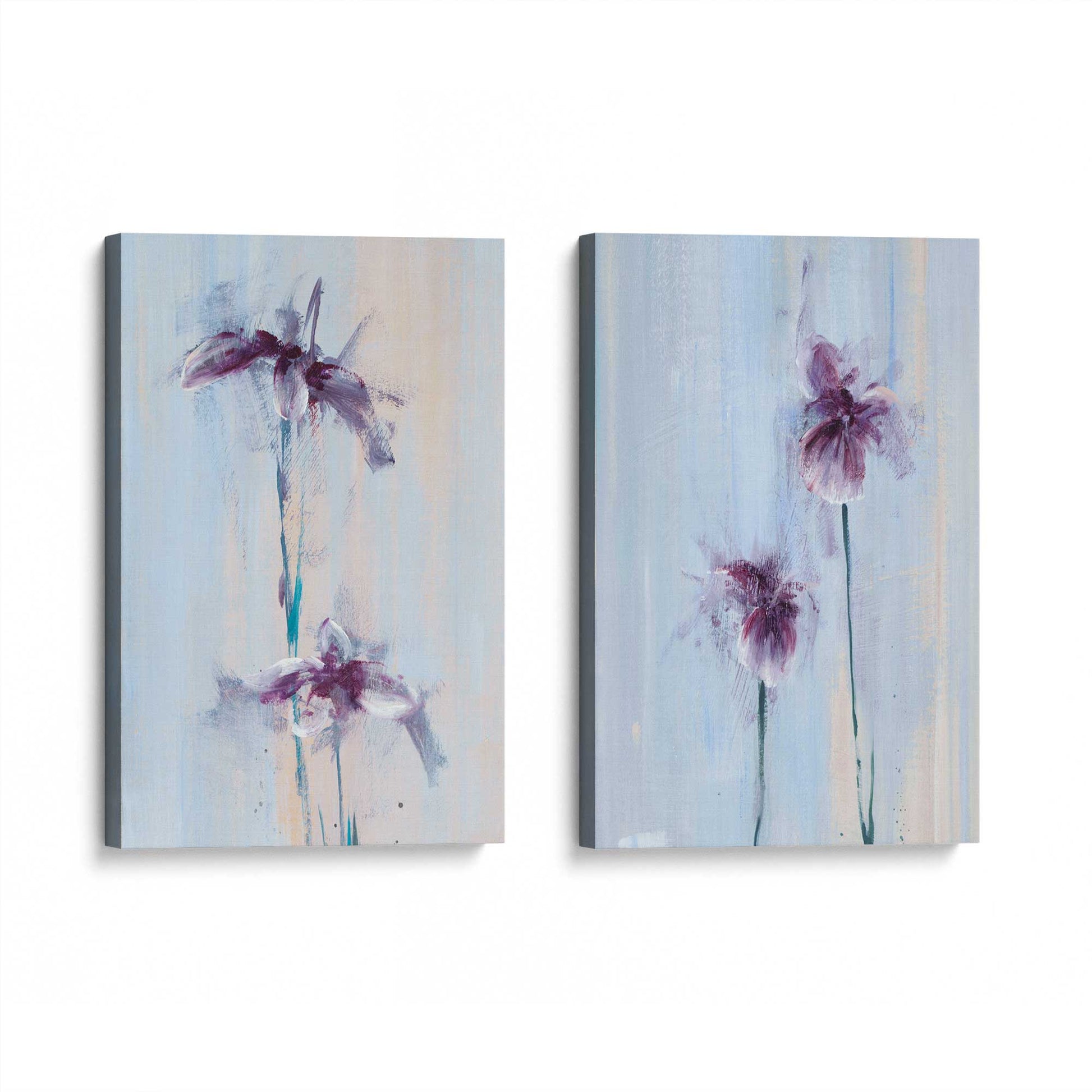 [Color:Stretched Canvas], Picture of art at an angle