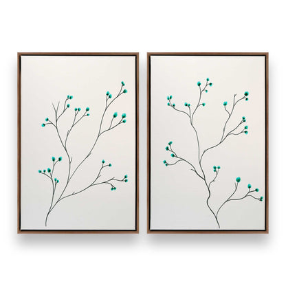 [Color:Walnut], Picture of art in a Walnut frame