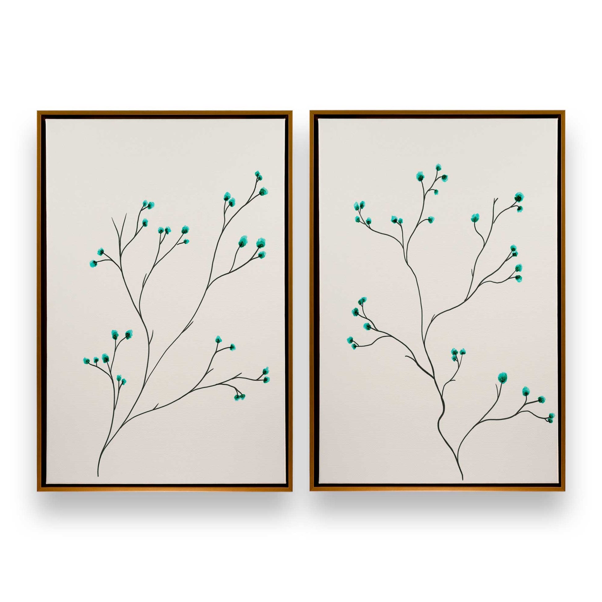 [Color:Polished Gold], Picture of art in a Polished Gold frame