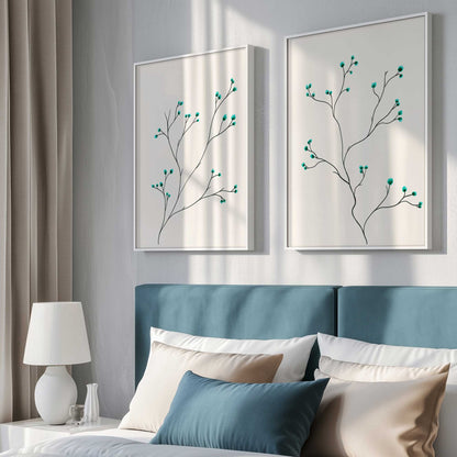 [Color:Belvinder Brown], Picture of art in a Belvinder Brown frame