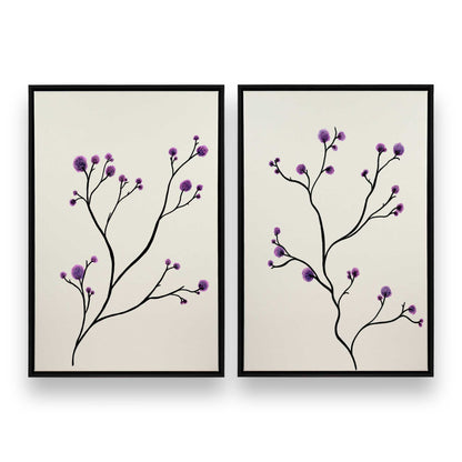 [Color:Satin Black], Picture of art in a Satin Black frame