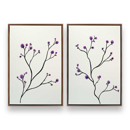[Color:Walnut], Picture of art in a Walnut frame