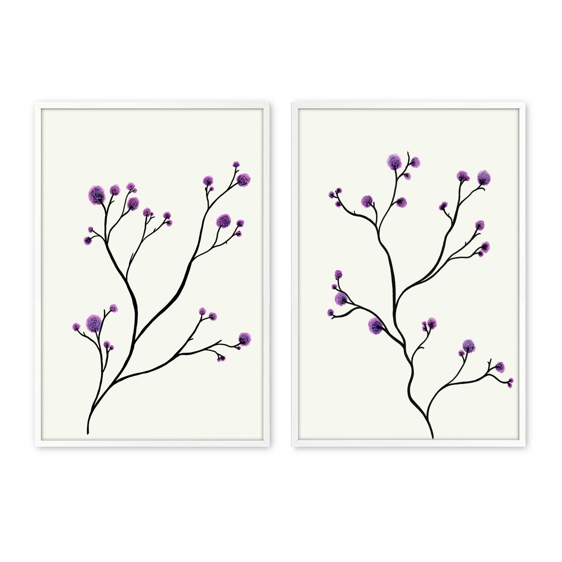 [Color:Opaque White], Picture of art in a Opaque White frame