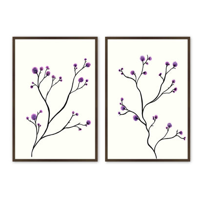 [Color:Belvinder Brown], Picture of art in a Belvinder Brown frame
