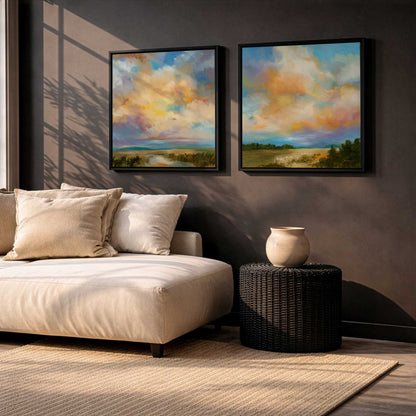 [Color:American Maple], Picture of art in an American Maple frame