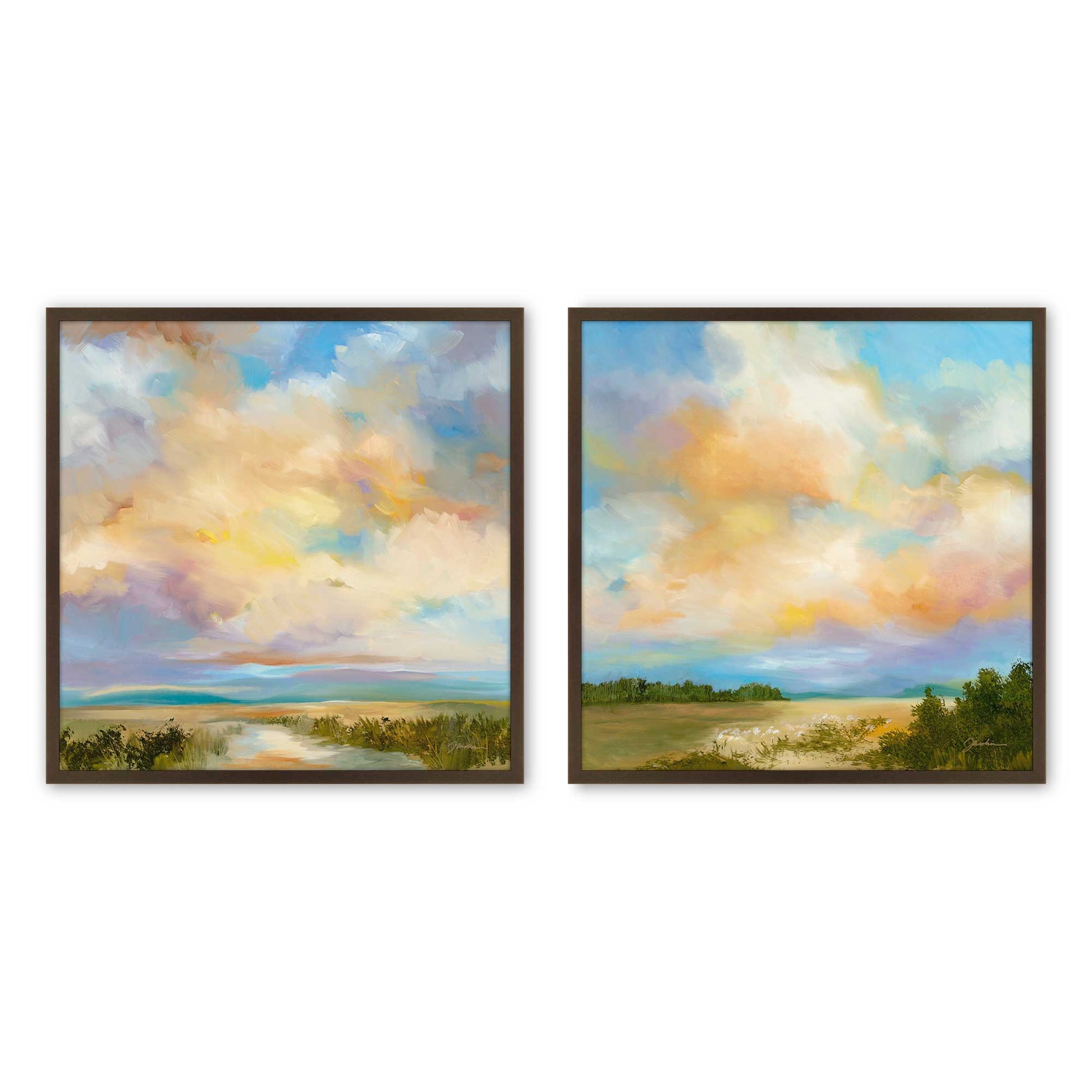 [Color:Belvinder Brown], Picture of art in a Belvinder Brown frame