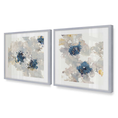 [Color:Polished Chrome], Picture of art in a Polished Chrome frame of the corner
