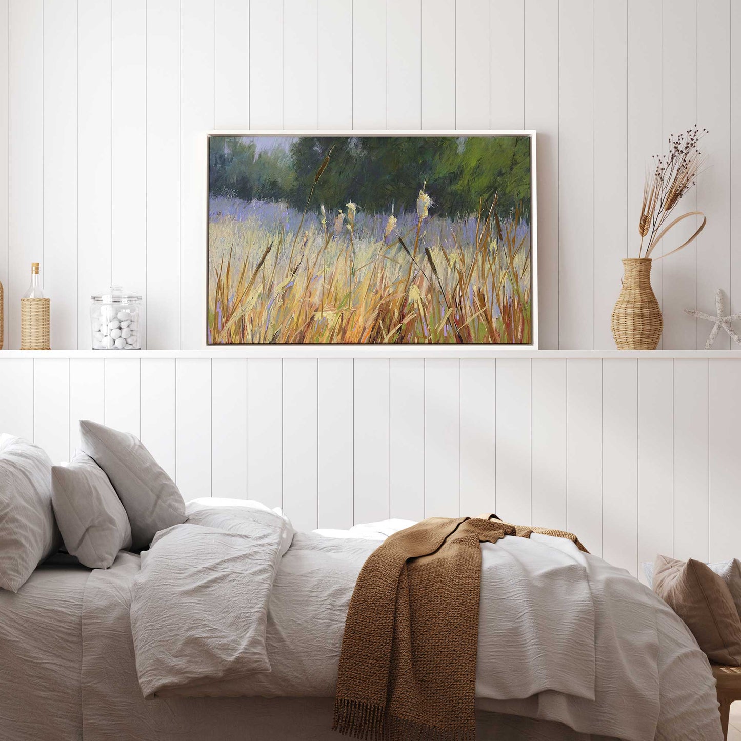 Golden Meadow Canvas Print