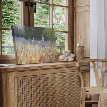 Golden Meadow Canvas Print
