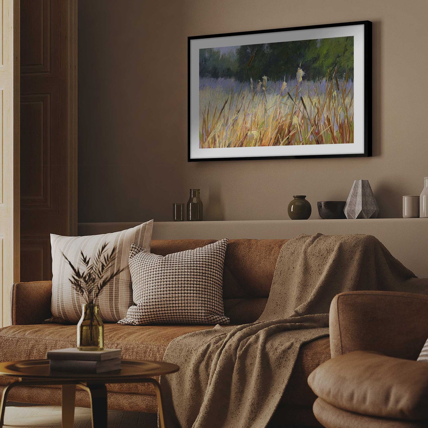 Golden Meadow Art Print