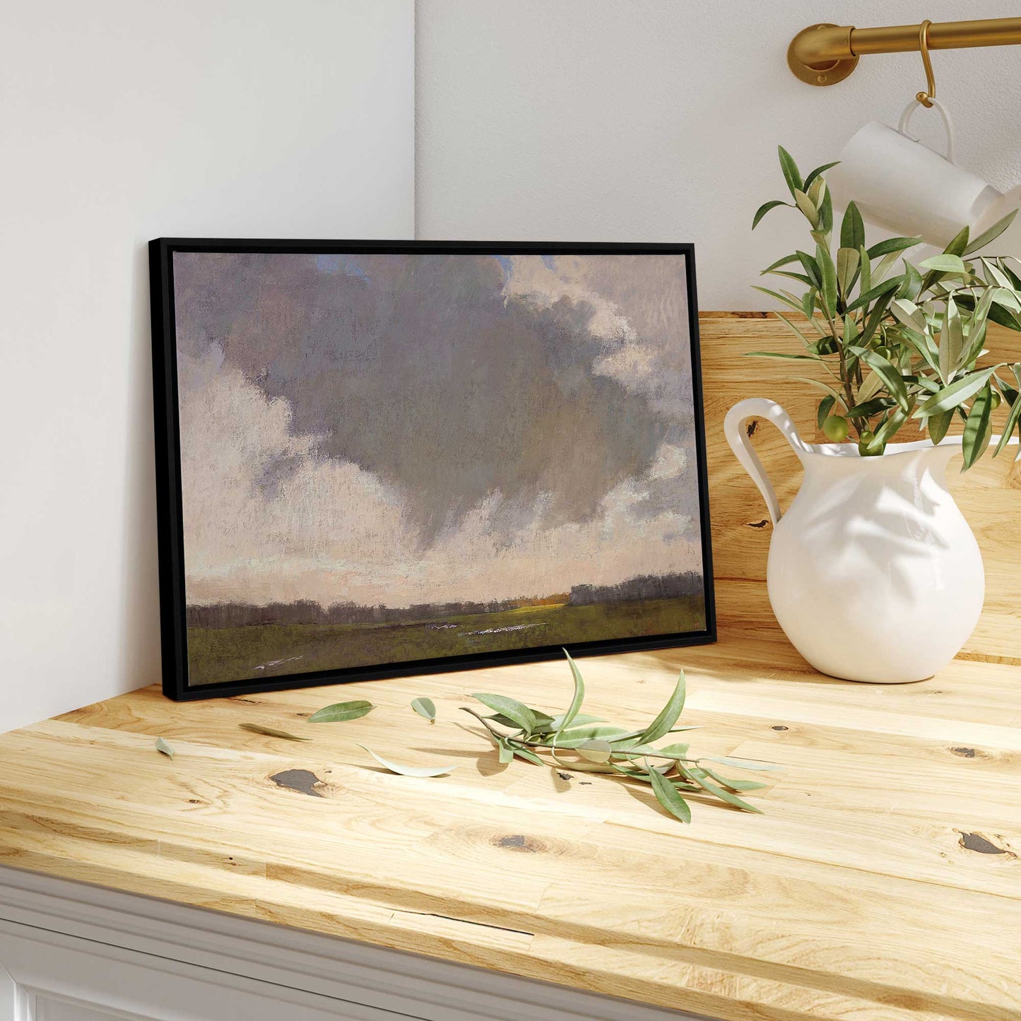Overcast Skies Canvas Print