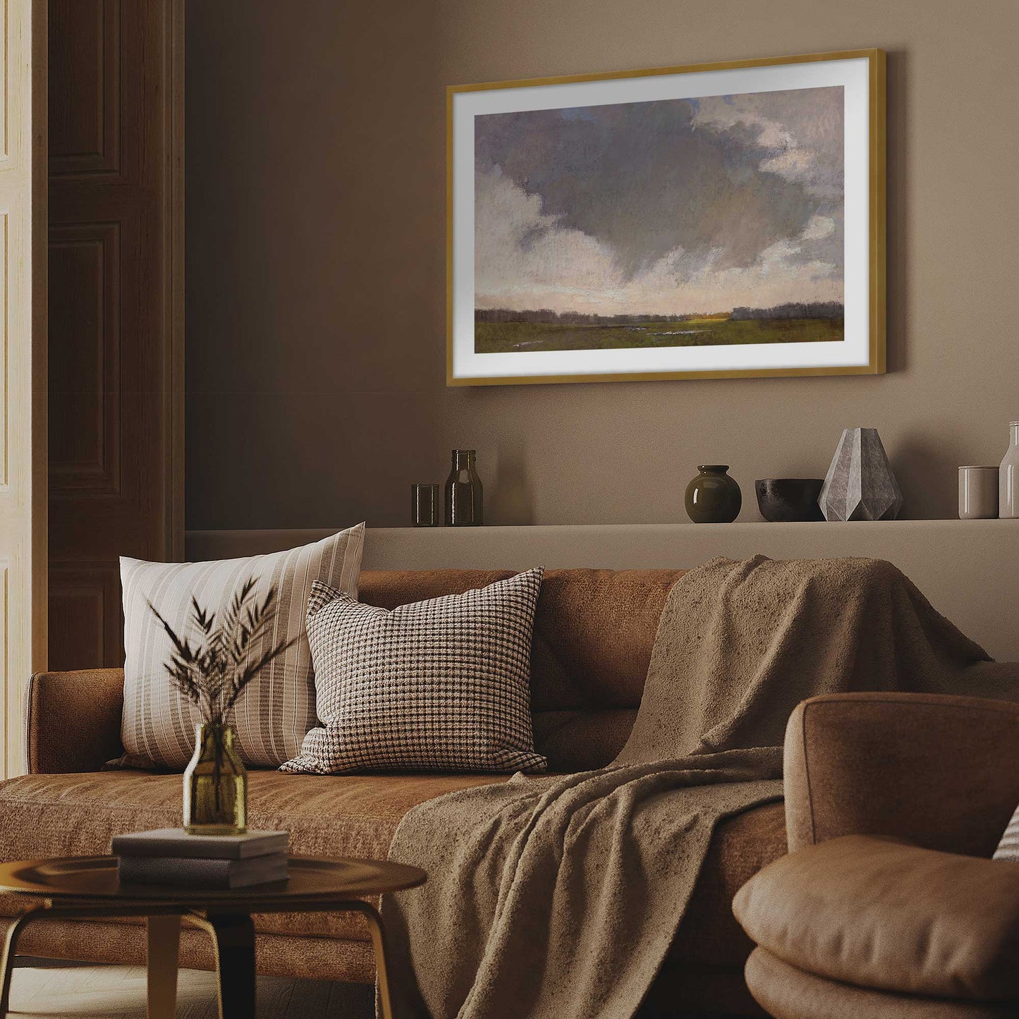 Overcast Skies Art Print