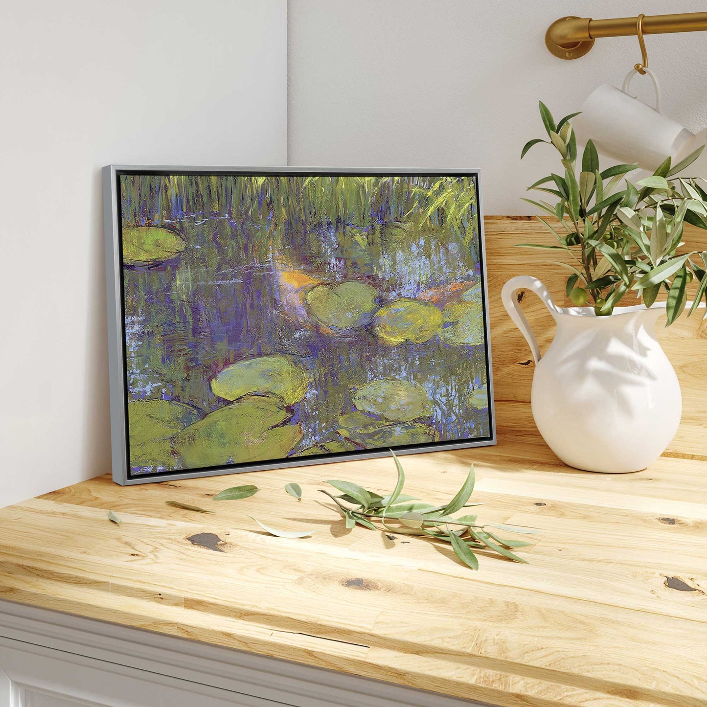 Lily Pond Canvas Print