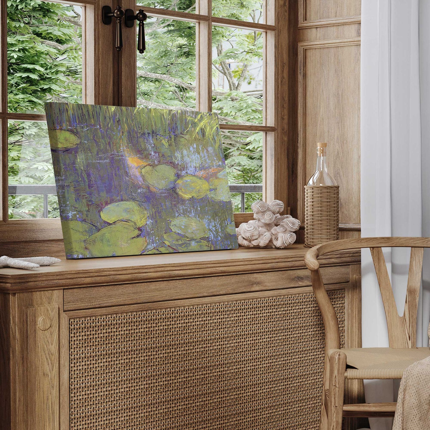 Lily Pond Canvas Print