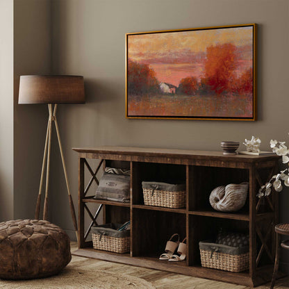 Warm Fall Evening Canvas Print