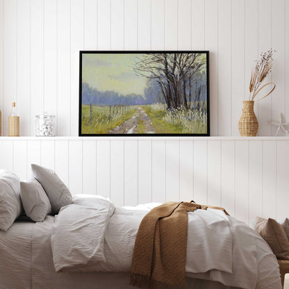 Quiet Country Road Canvas Print