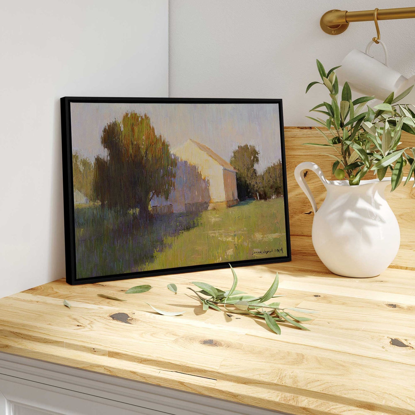 Peaceful Homestead Canvas Print