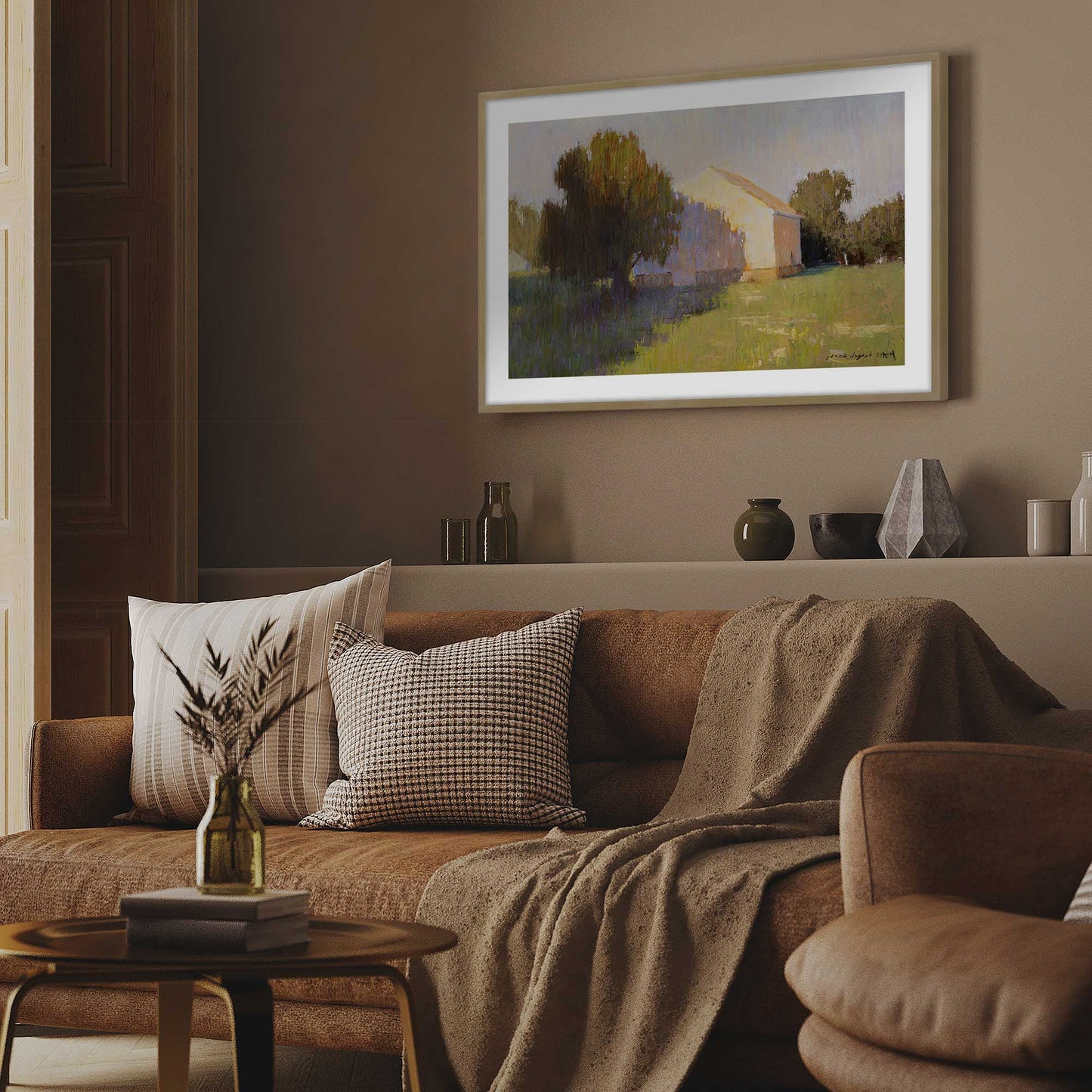 Peaceful Homestead Art Print