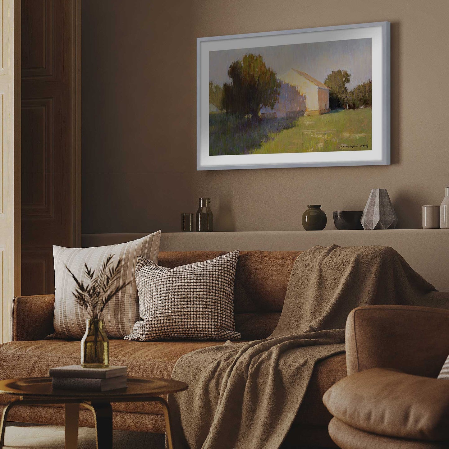 Peaceful Homestead Art Print