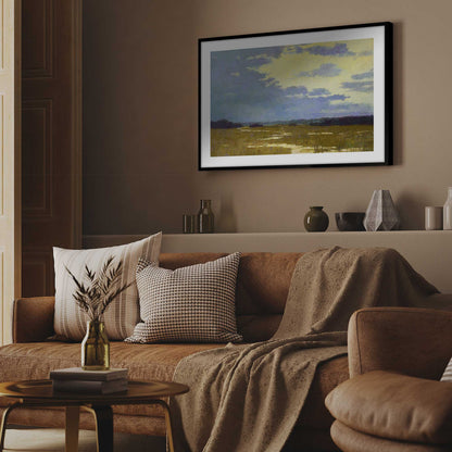 Moody Marshland Art Print