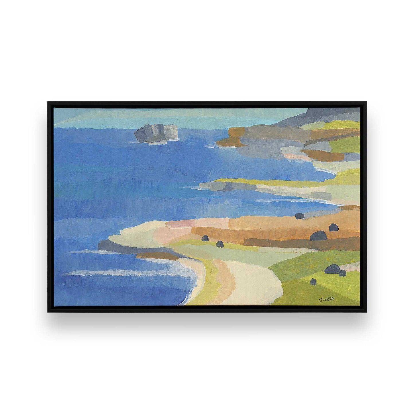 [Color:Satin Black], Front image of the art