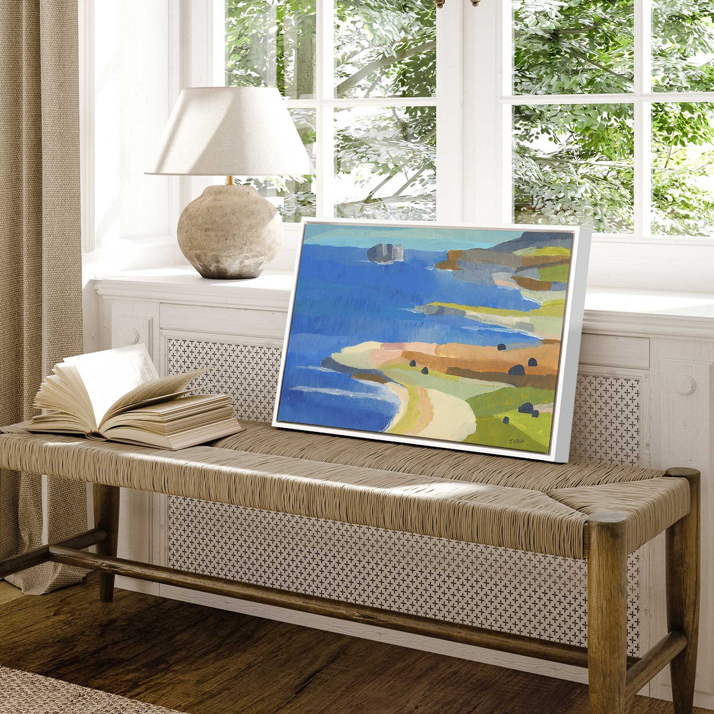 Casual Coastline I Canvas Print