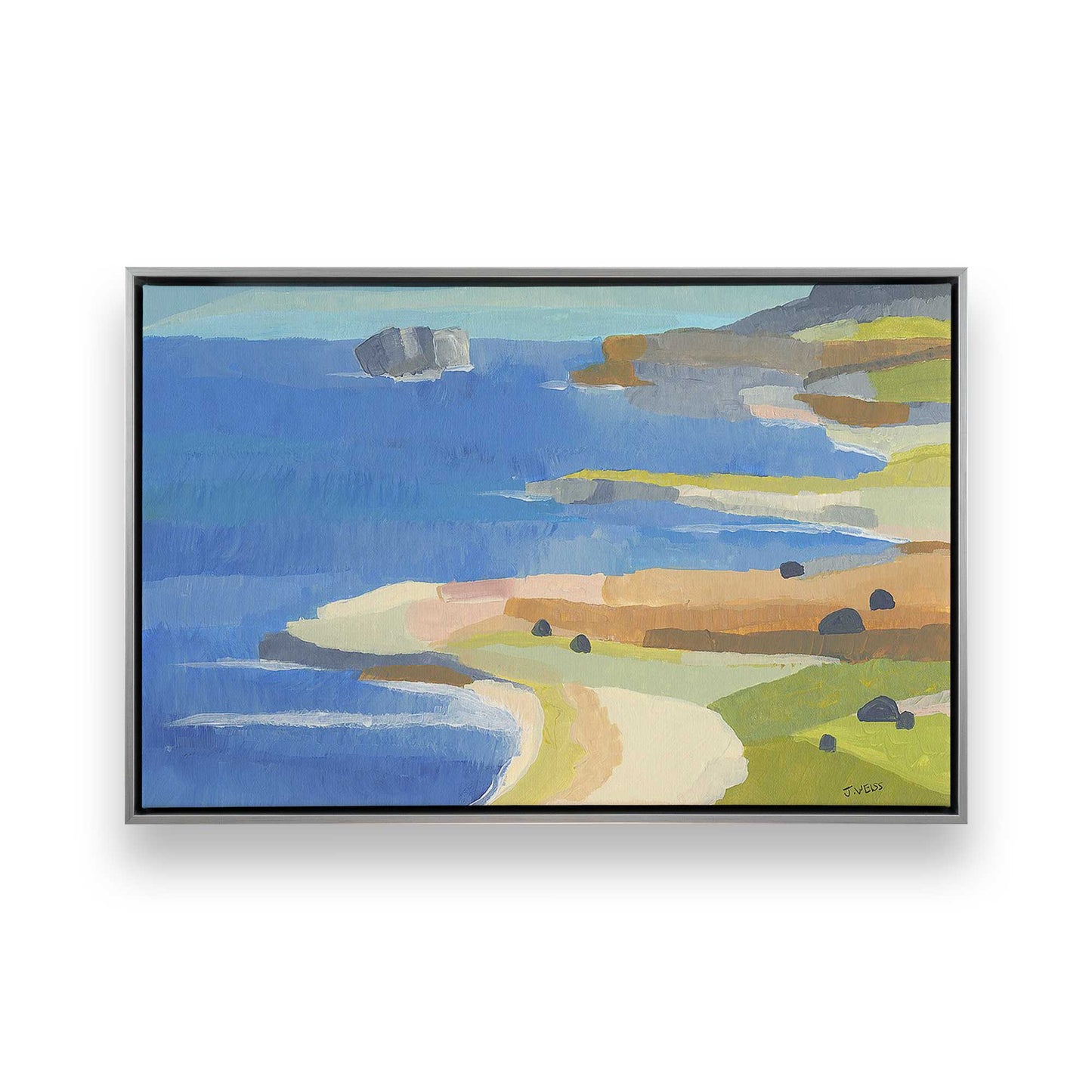 [Color:Polished Chrome], Picture of art in a Polished Chrome frame