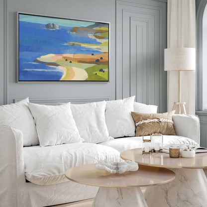 Casual Coastline I Canvas Print