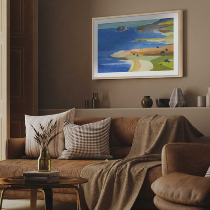 Casual Coastline I Art Print
