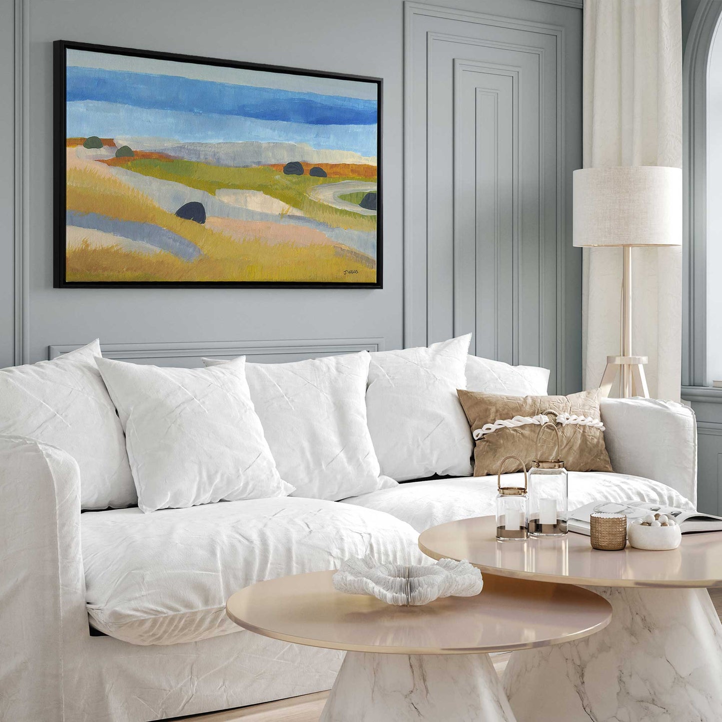 Casual Coastline II Canvas Print