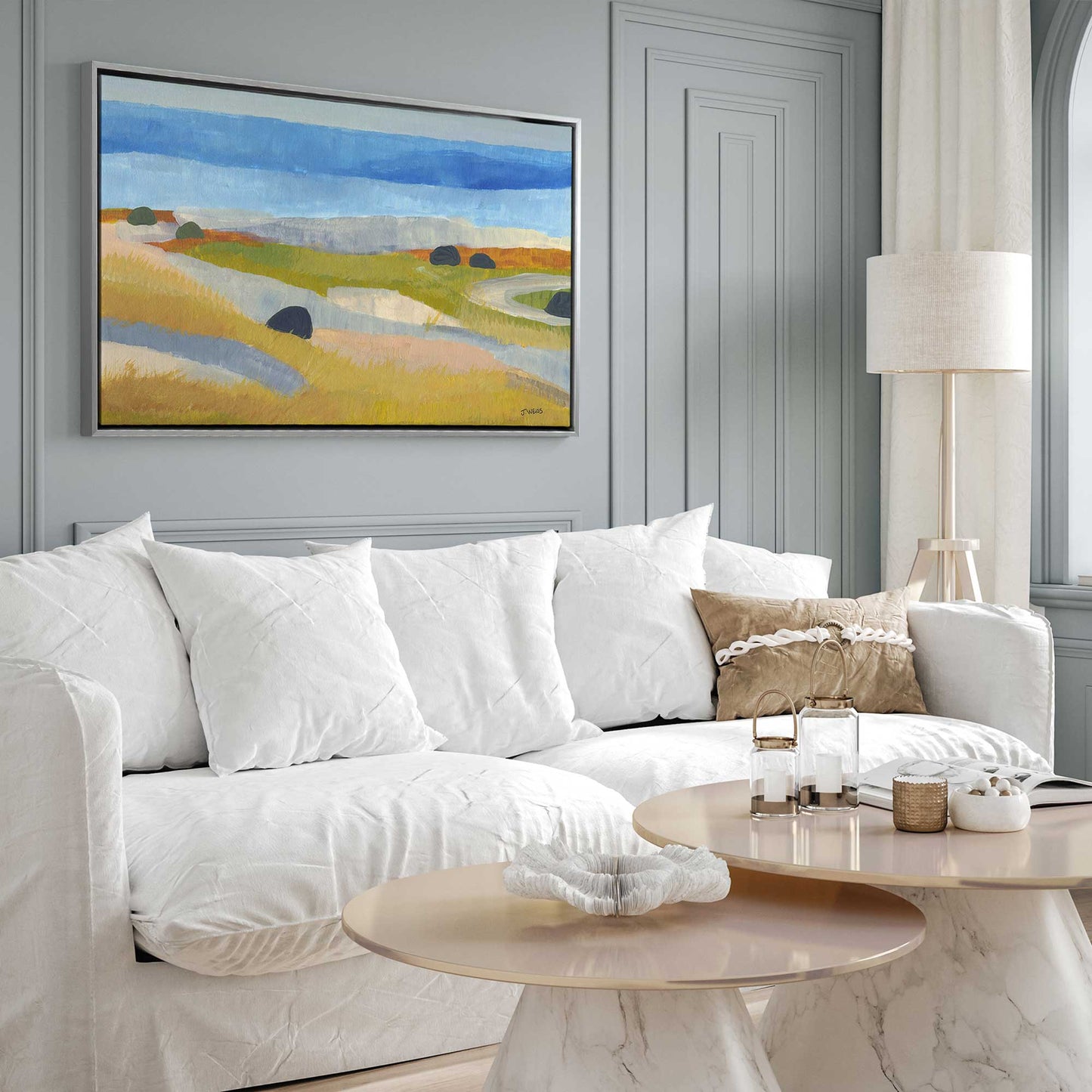Casual Coastline II Canvas Print