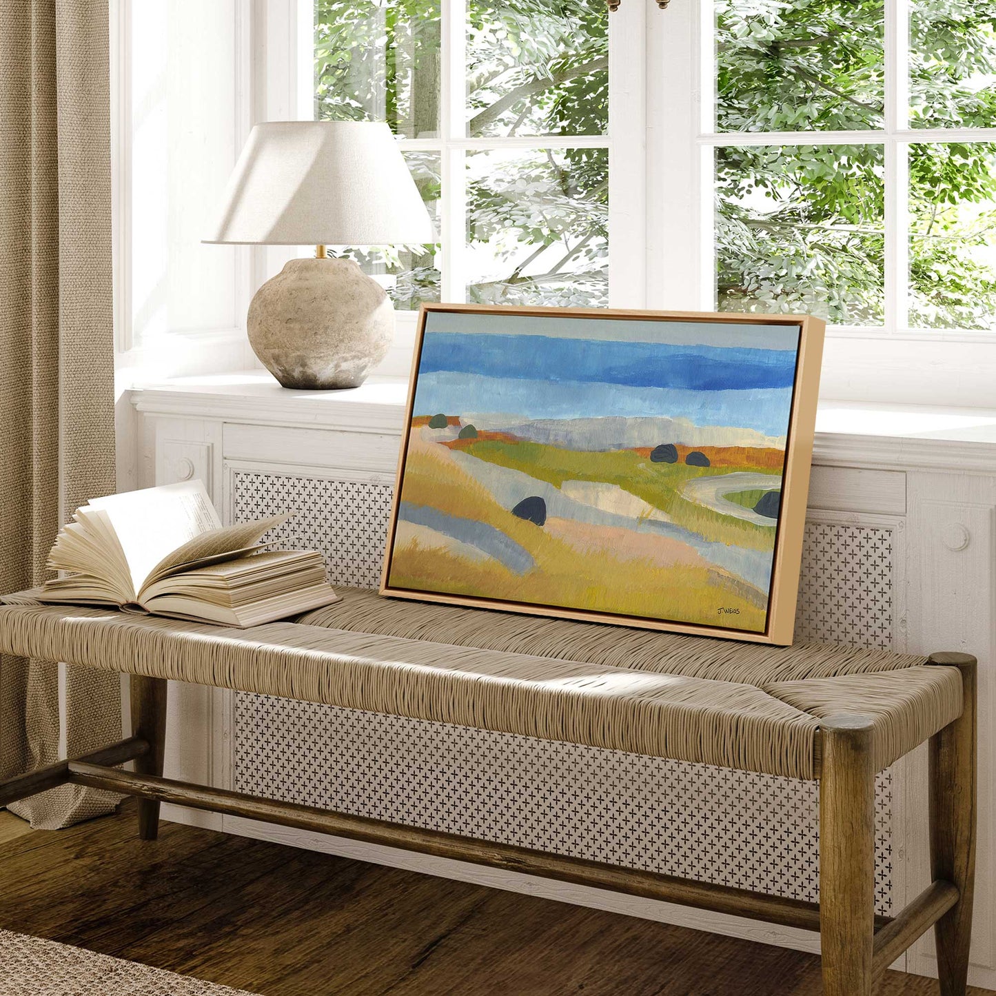 Casual Coastline II Canvas Print