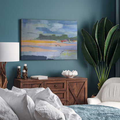 Abstract Beachfront I Canvas Print