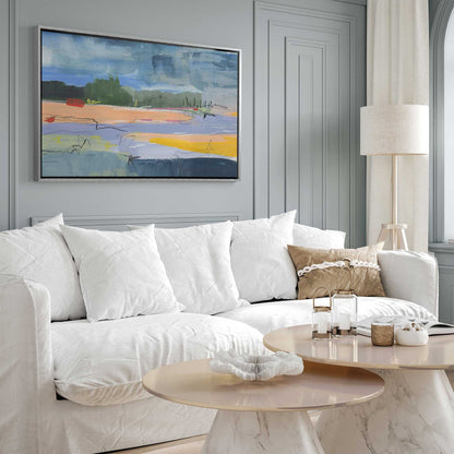 Abstract Beachfront II Canvas Print