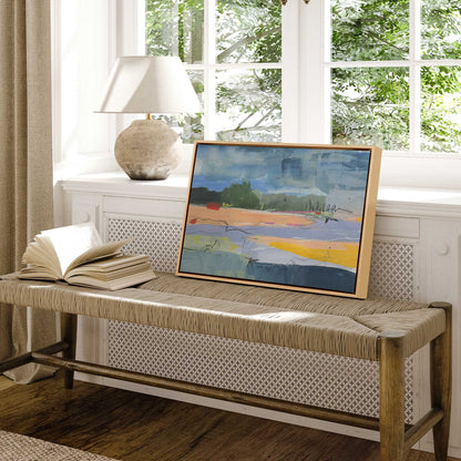 Abstract Beachfront II Canvas Print